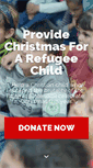 Mobile Screenshot of christmasforrefugees.org